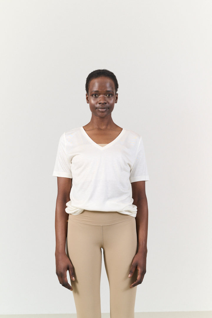 Stevie short sleeve tee - Marshmellow