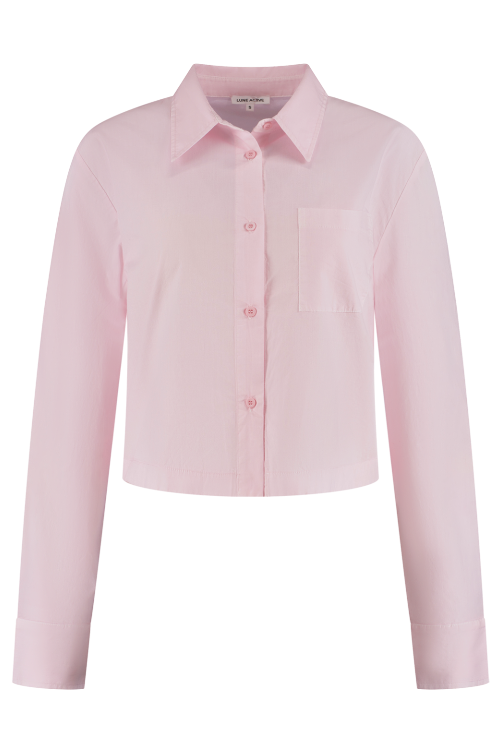 Jordie Cropped Blouse - Mauve Pink