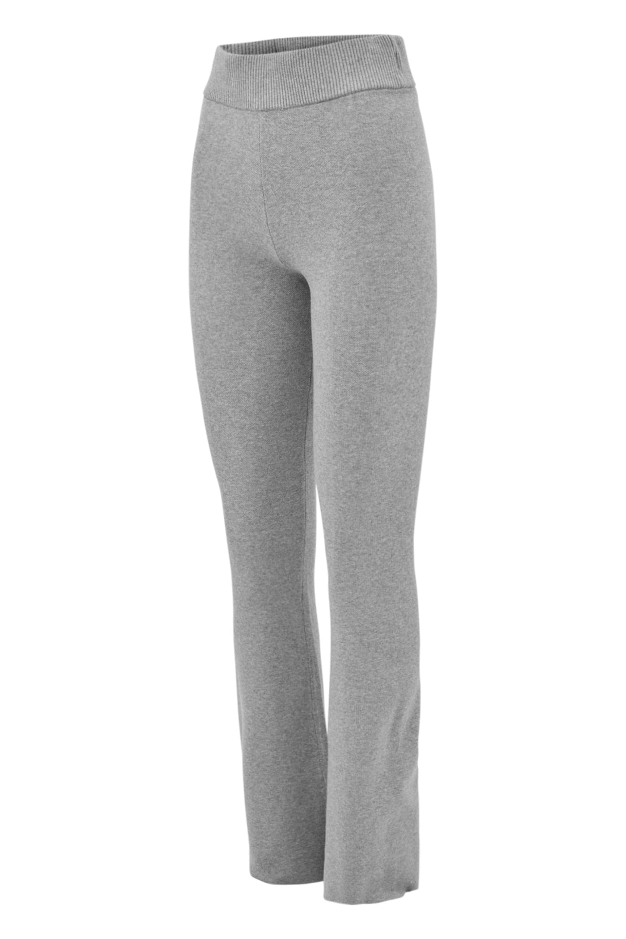 Olly Flare Pants - Grey Melange