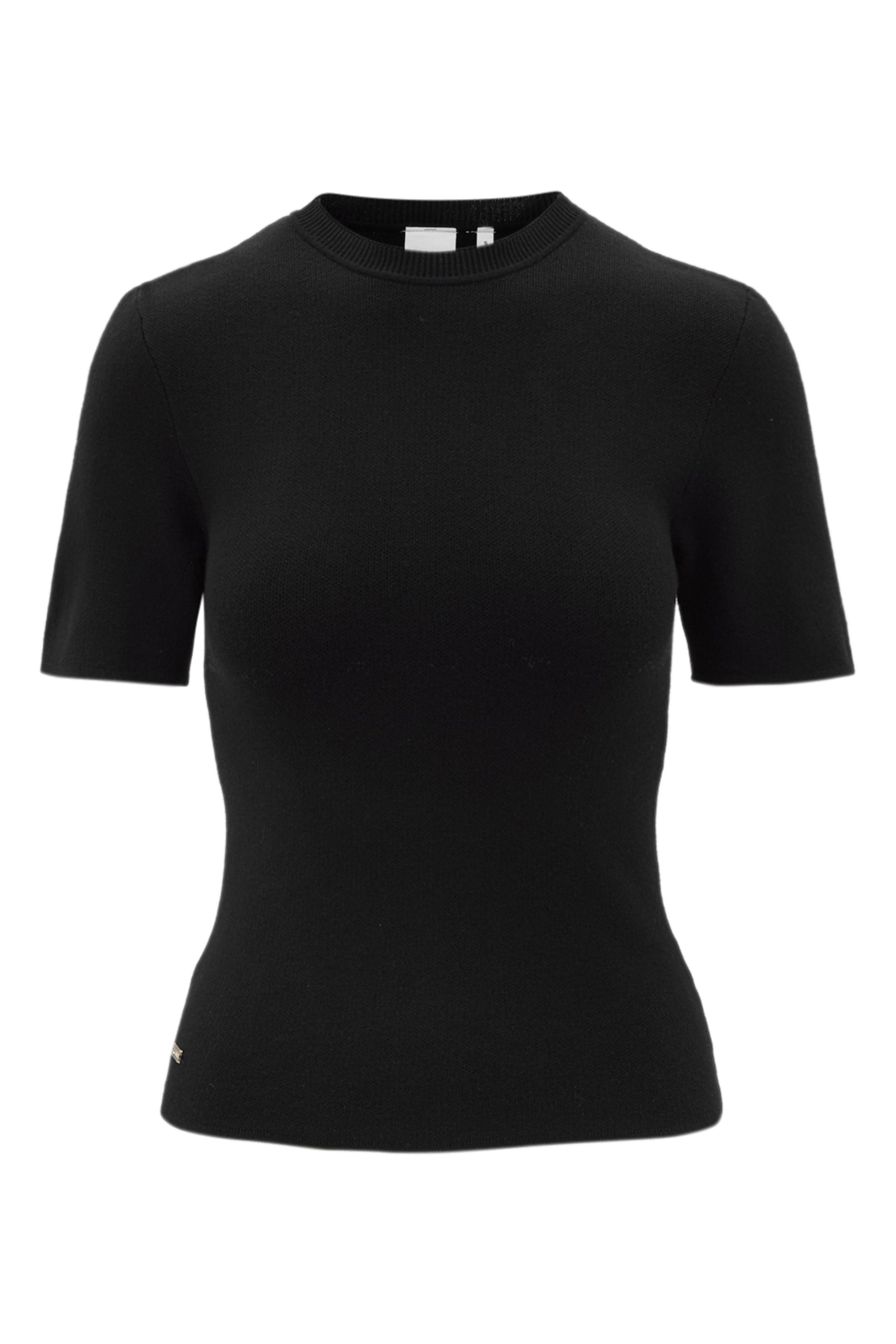 Olly Regular Shortsleeve Tee - Black