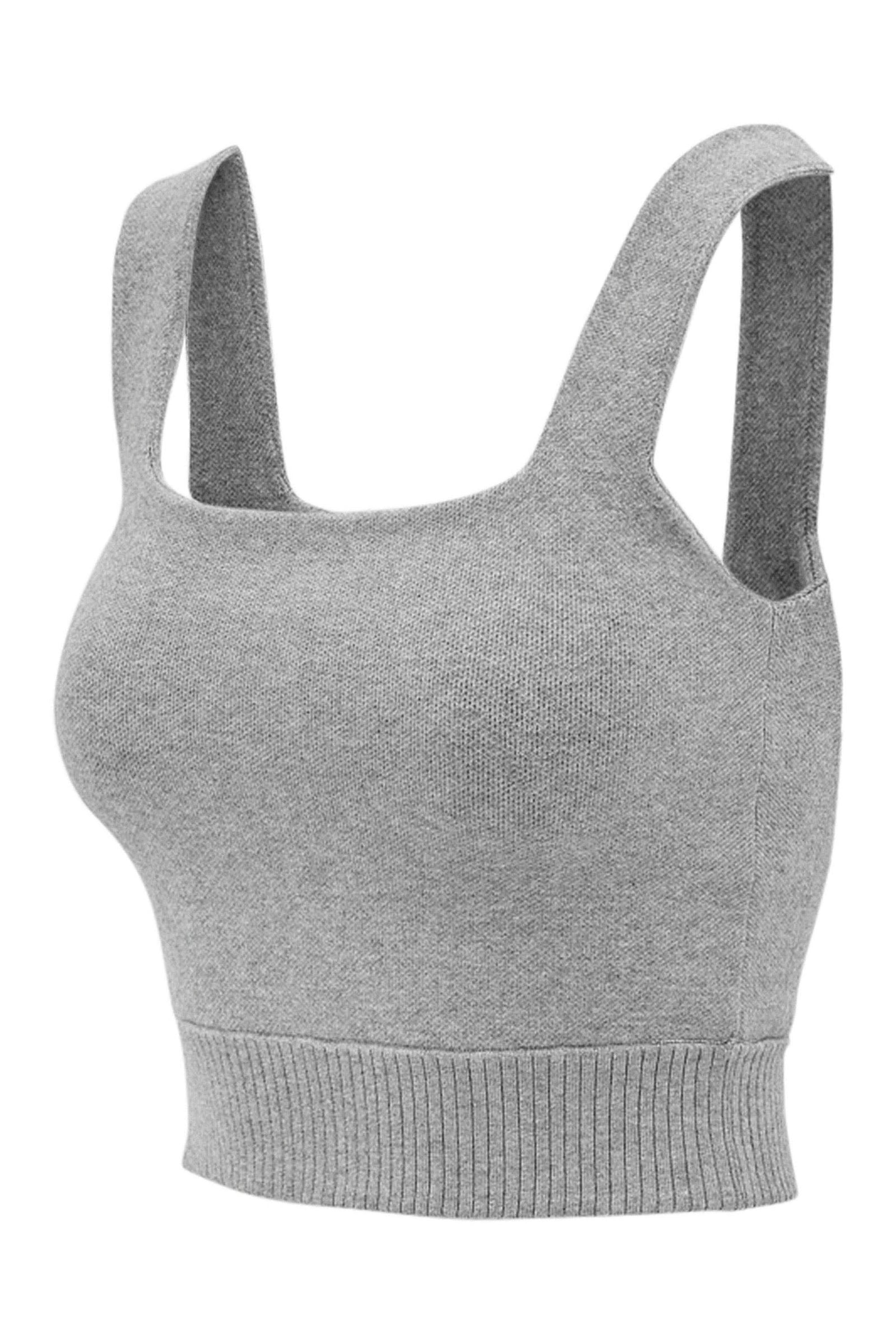 Olly Short Tank - Grey Melange