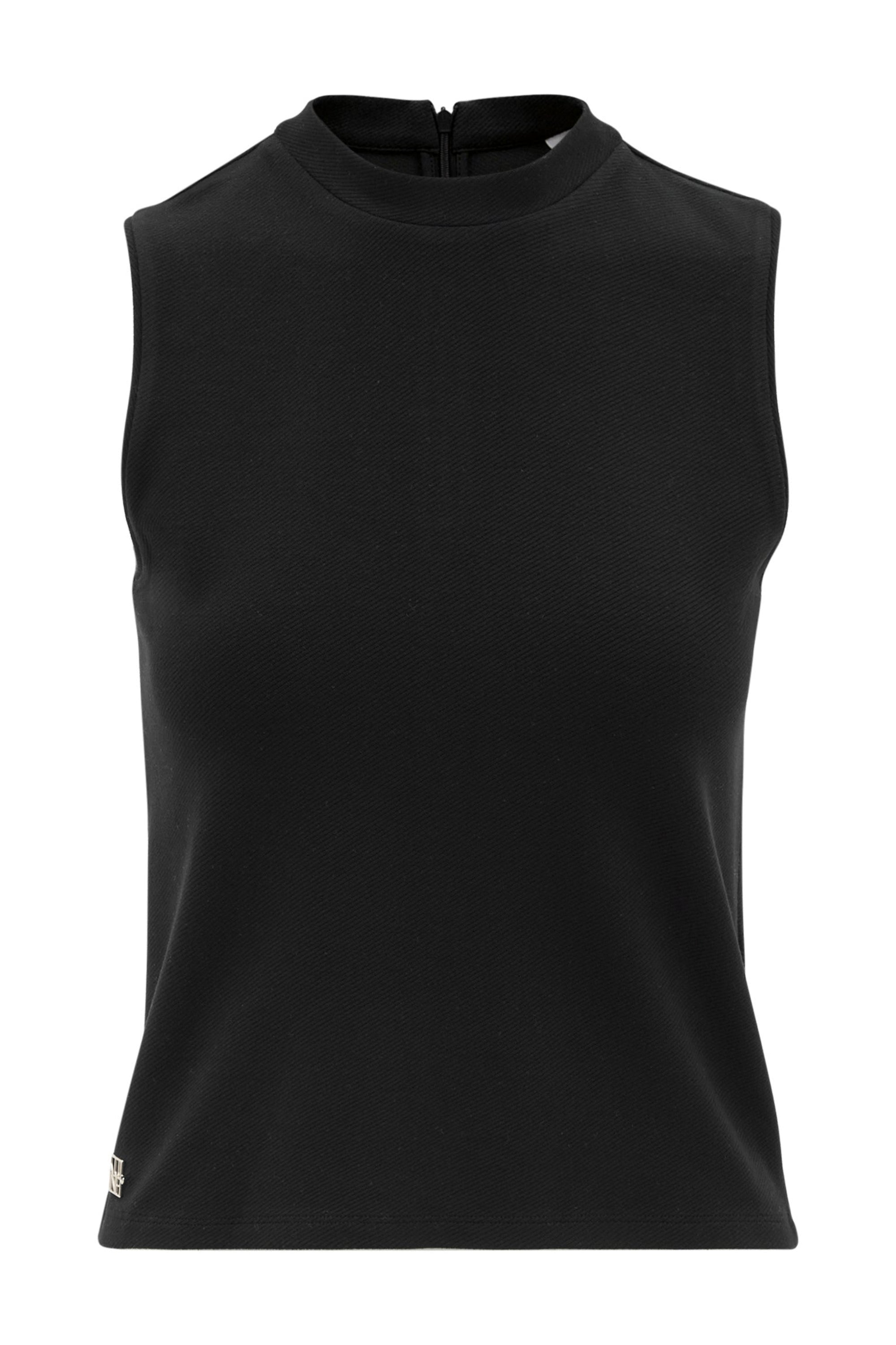 Forest Essential Sleeveless Top - Black