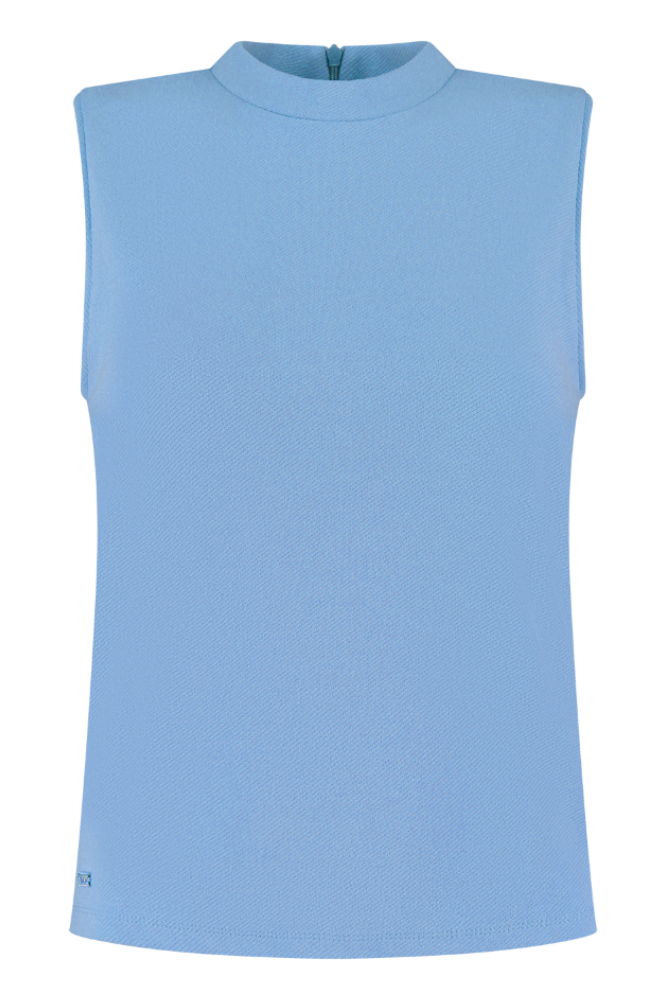 Forest Sleeveless Top - Brilliant Blue