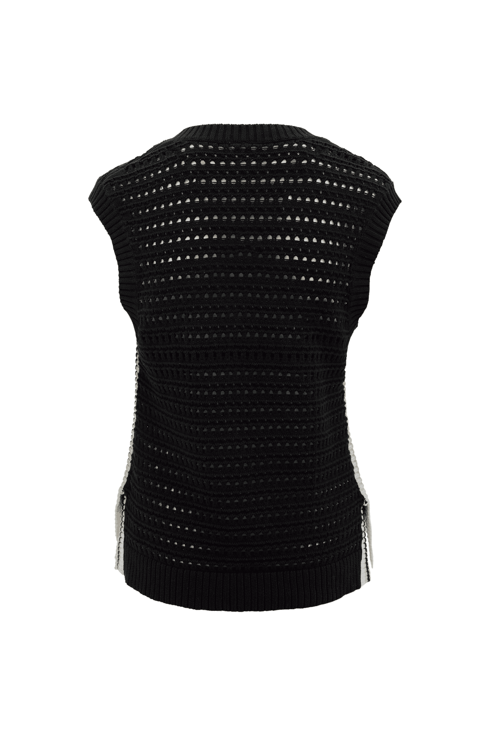 CELESTE v-neck tank - Black