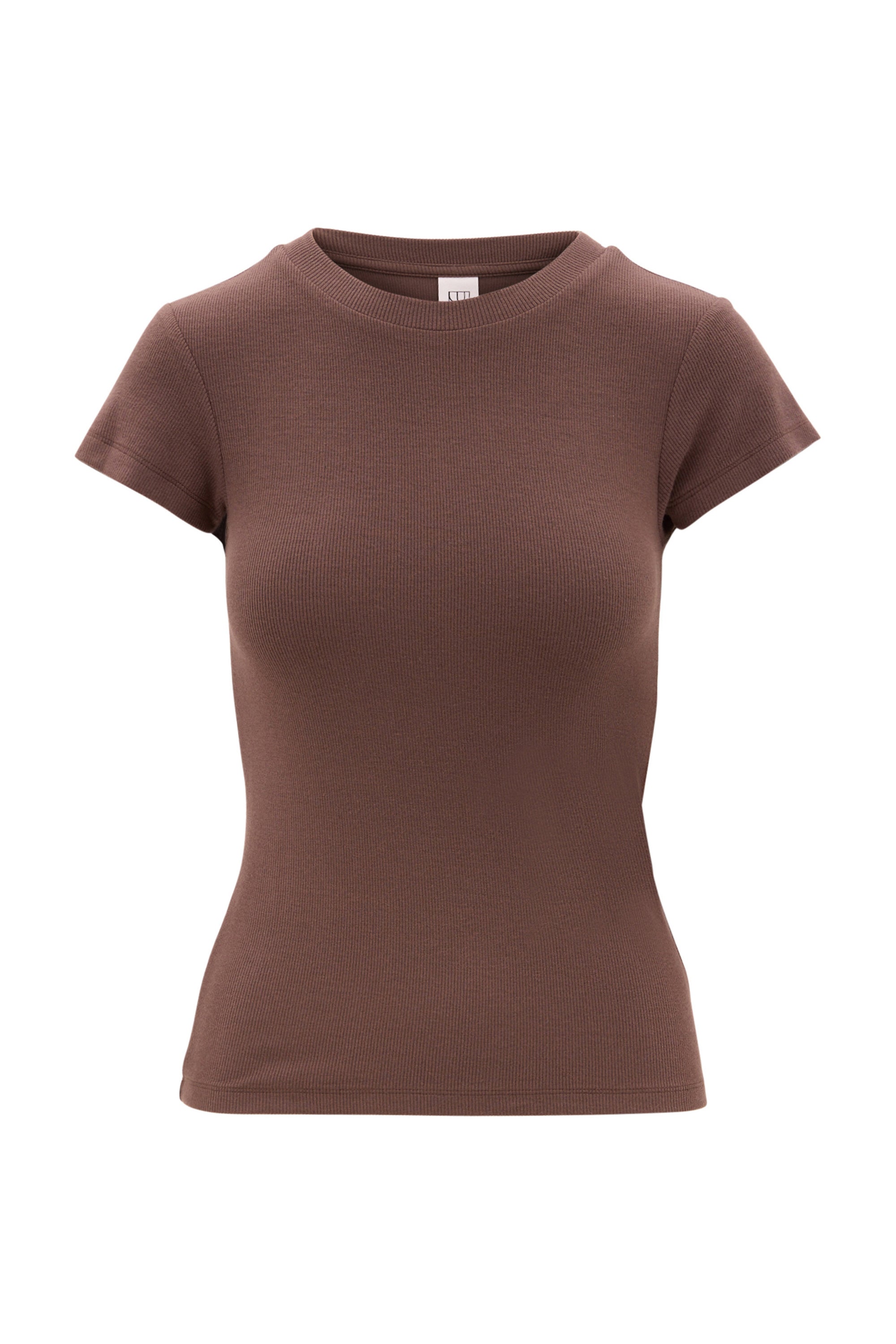 Mila Soft Tee - Chocolate