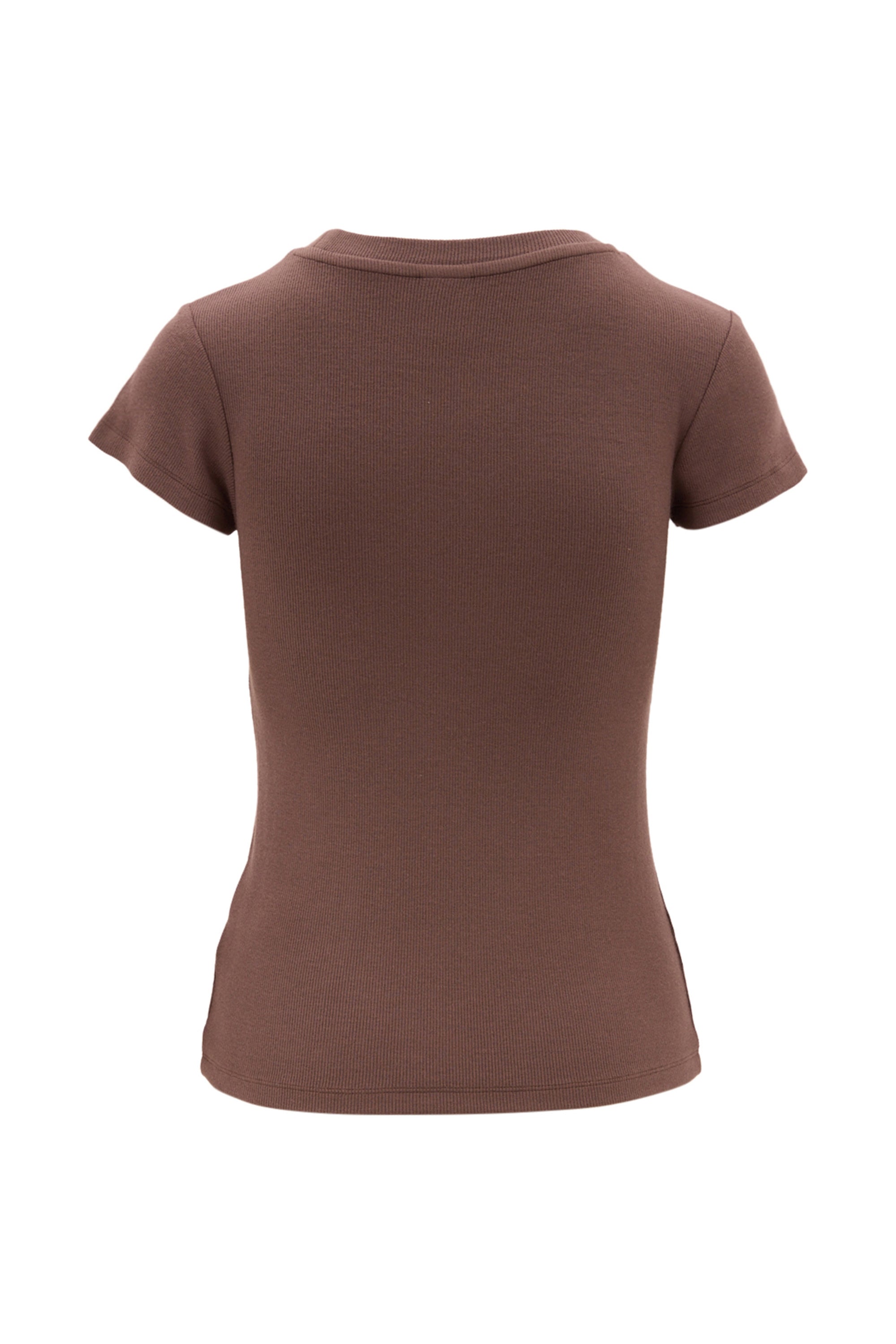 Mila Soft Tee - Chocolate