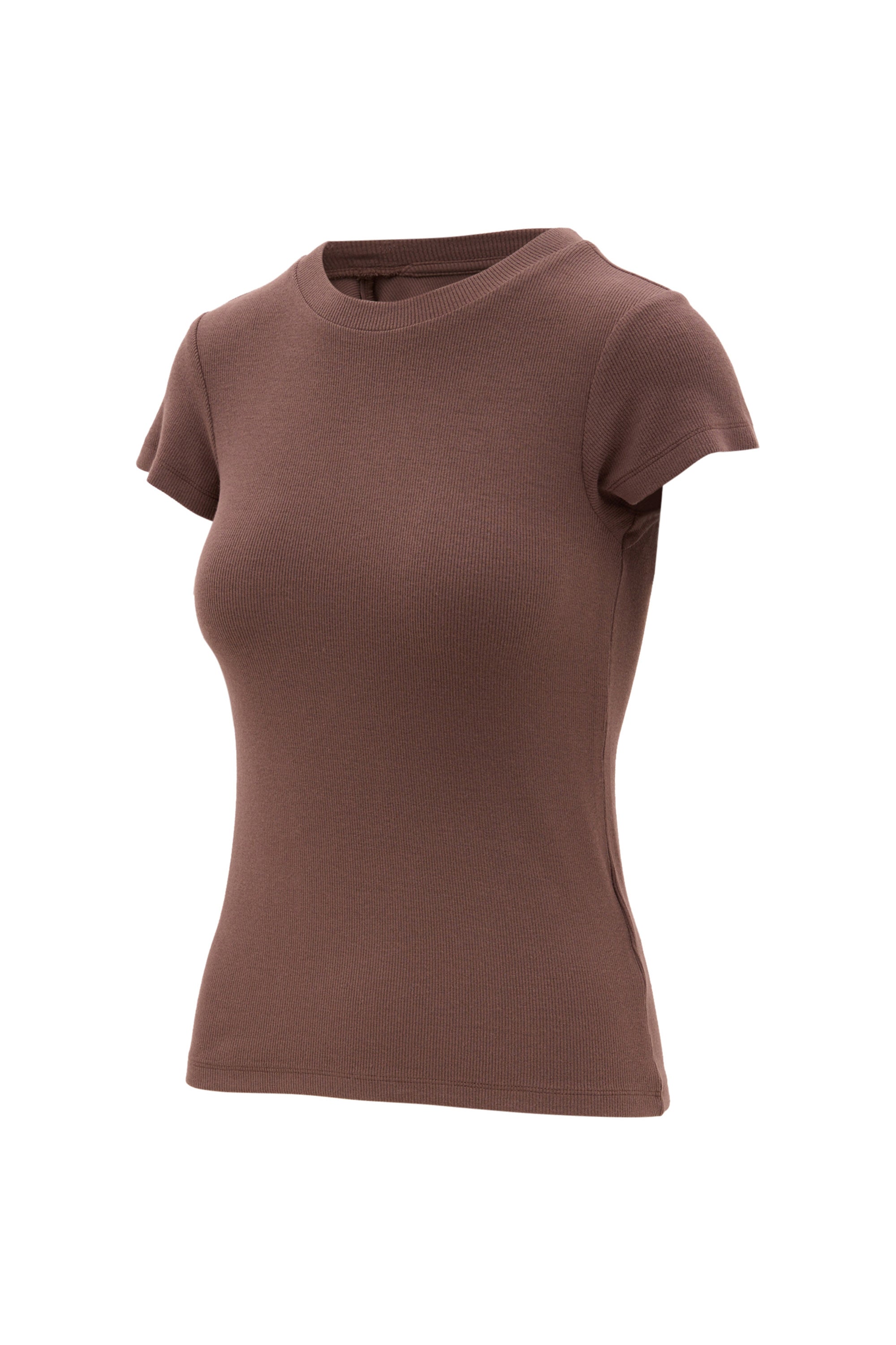 Mila Soft Tee - Chocolate