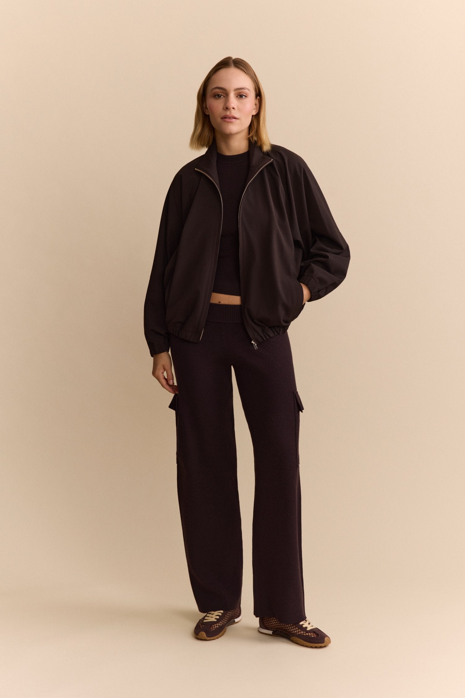 Olly Cargo Pants - Dark Espresso