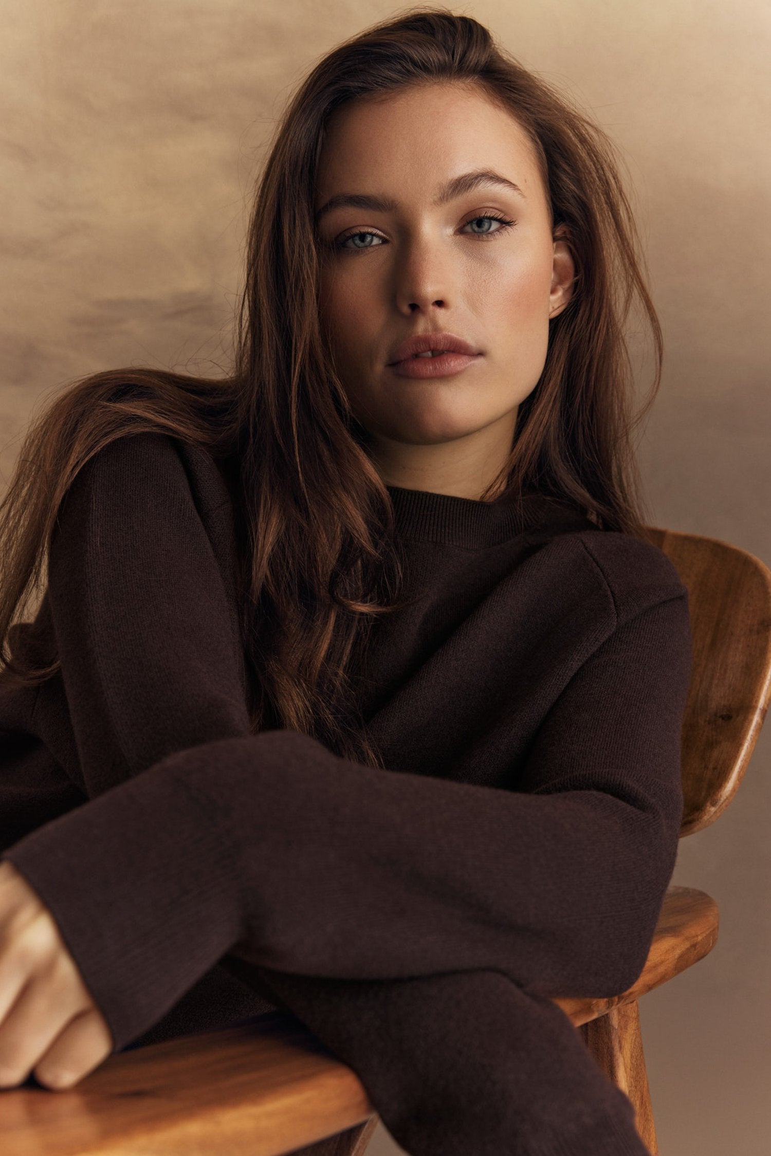 Olly Oversized Sweater - Dark Espresso
