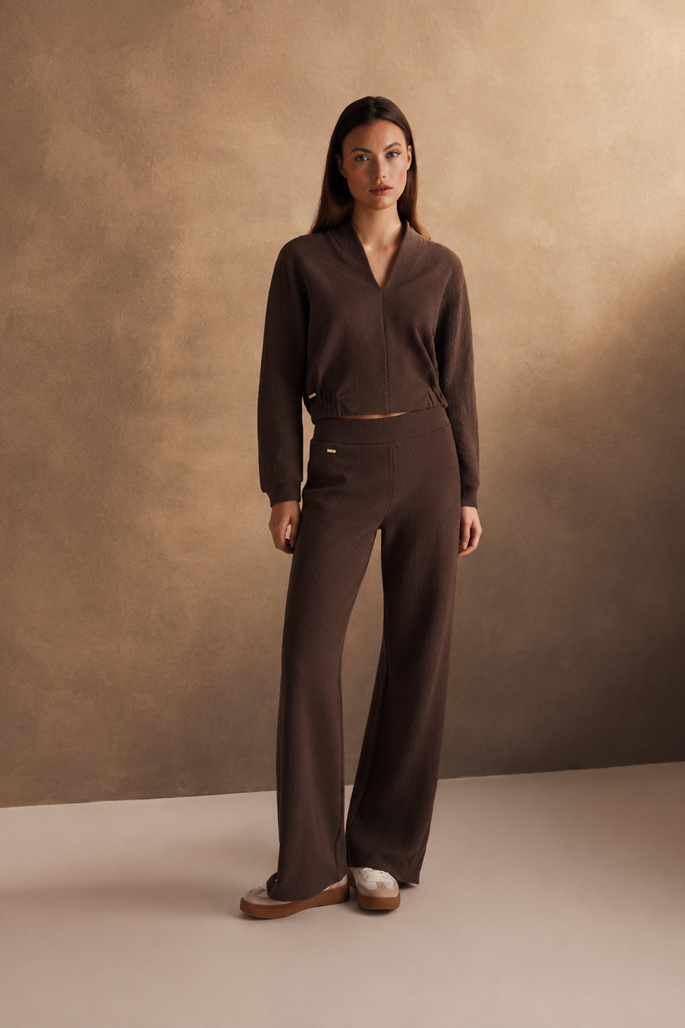 Moon Flared Pants - Light Espresso