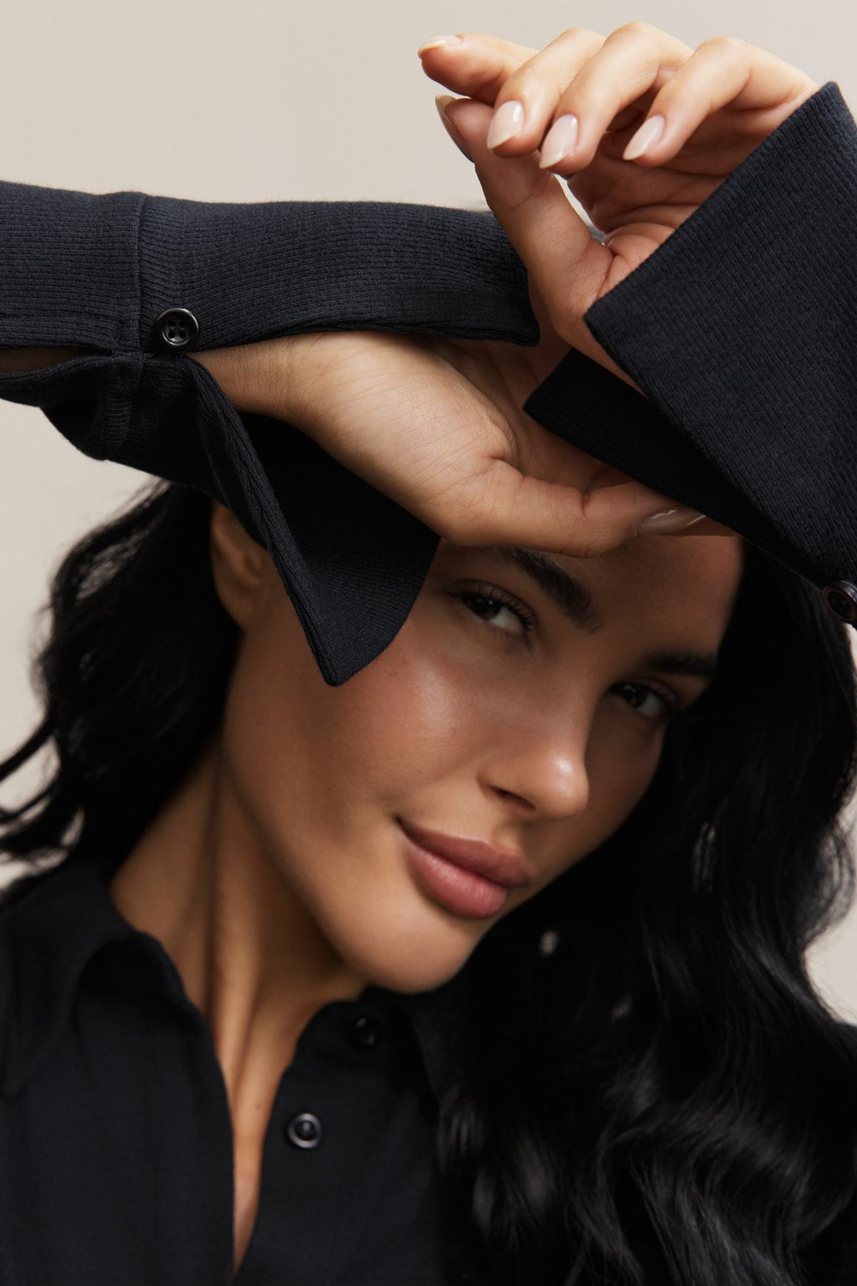 Mila Soft Blouse - Black