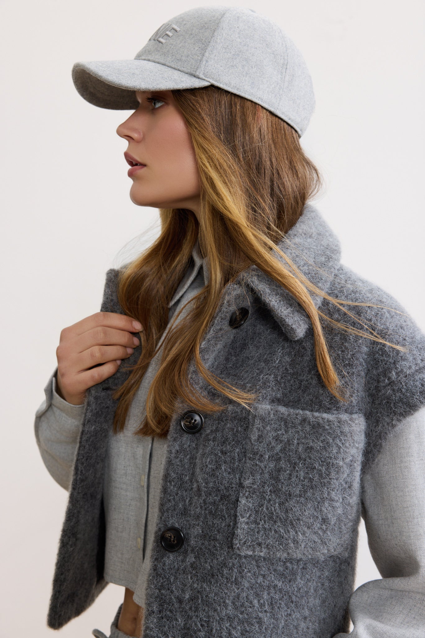 Sophie Vest - Grey Melange