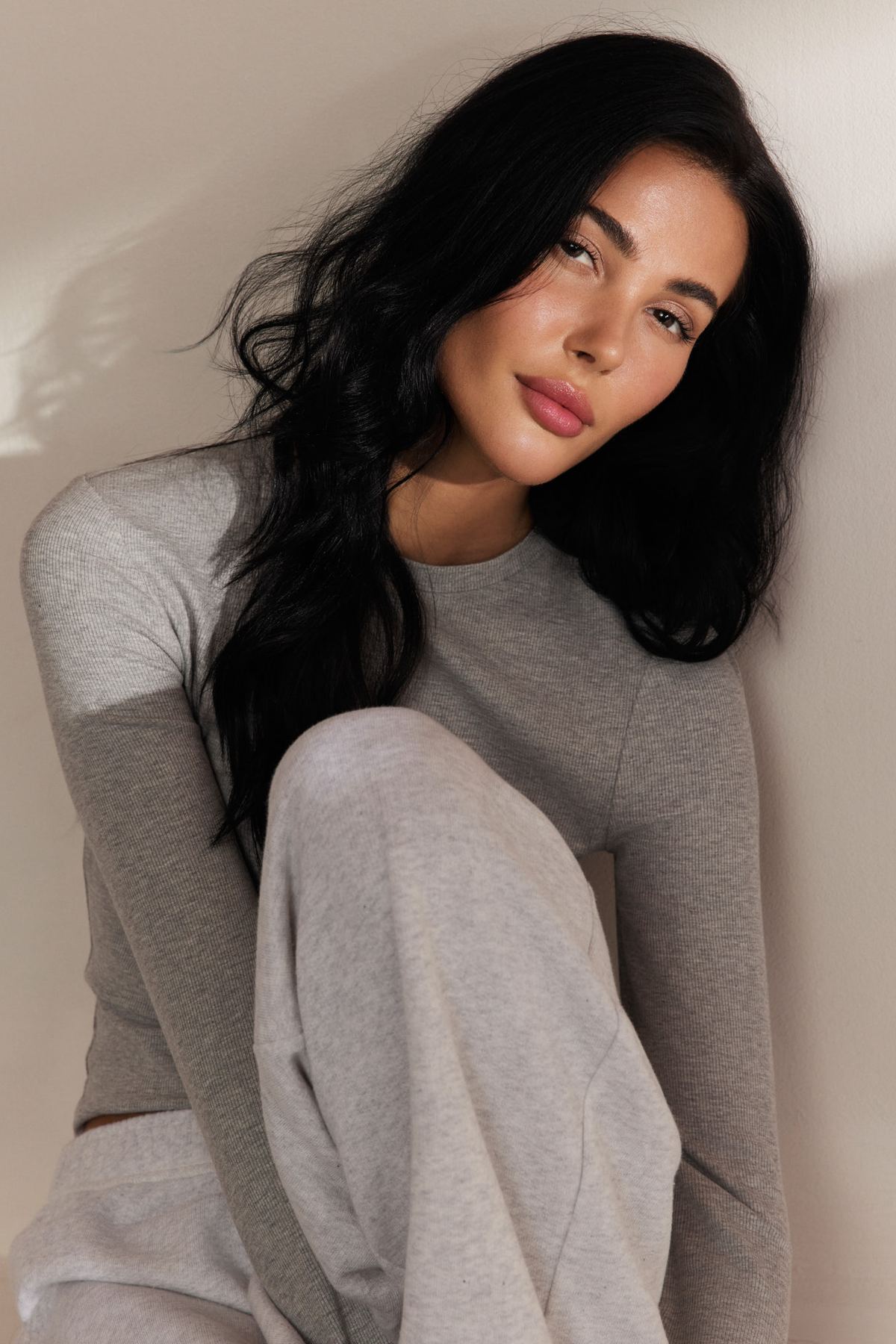 Mila Long Sleeve - Grey Melange