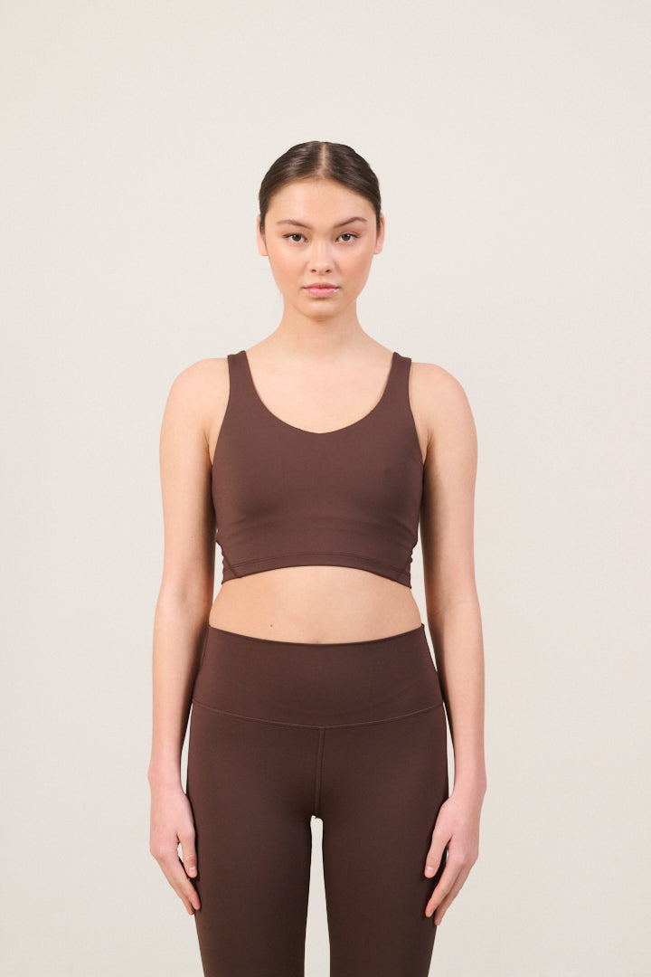 RIVER LIFT high-waisted legging - Coffee Bean