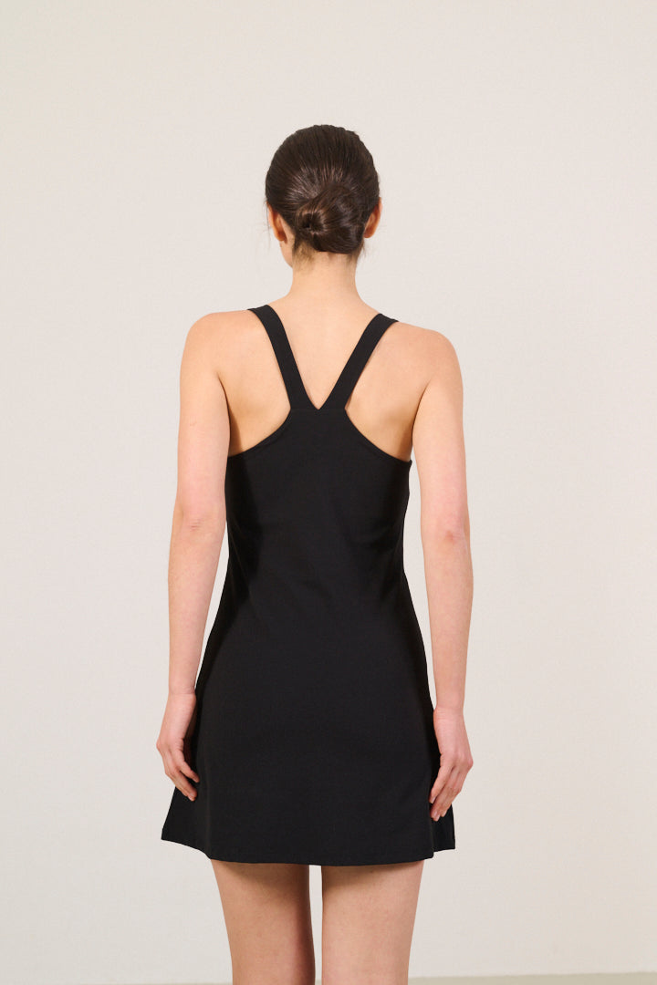 RIVER LIFT tennis dress - Black