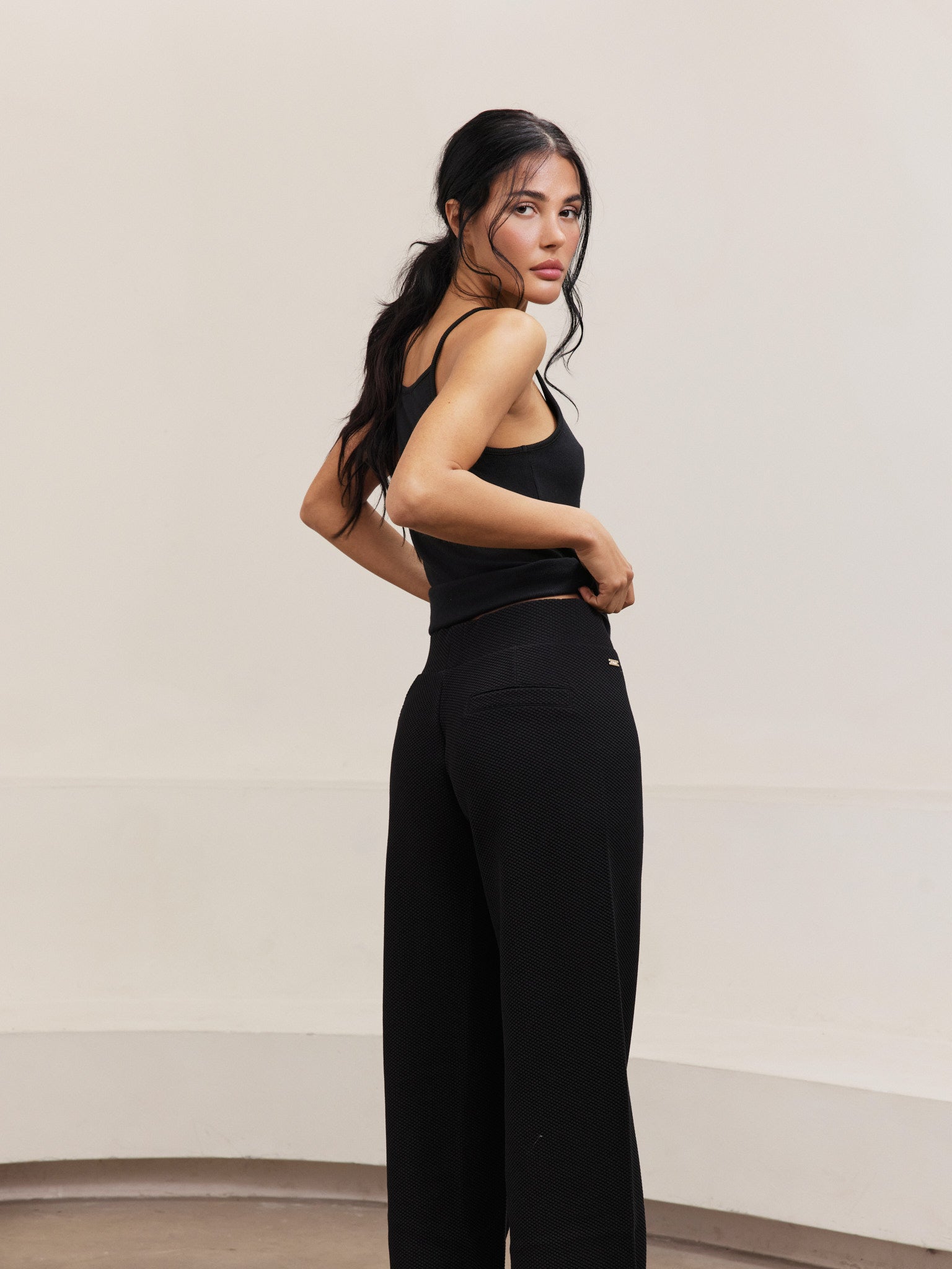 Moon Flare Pants - Black