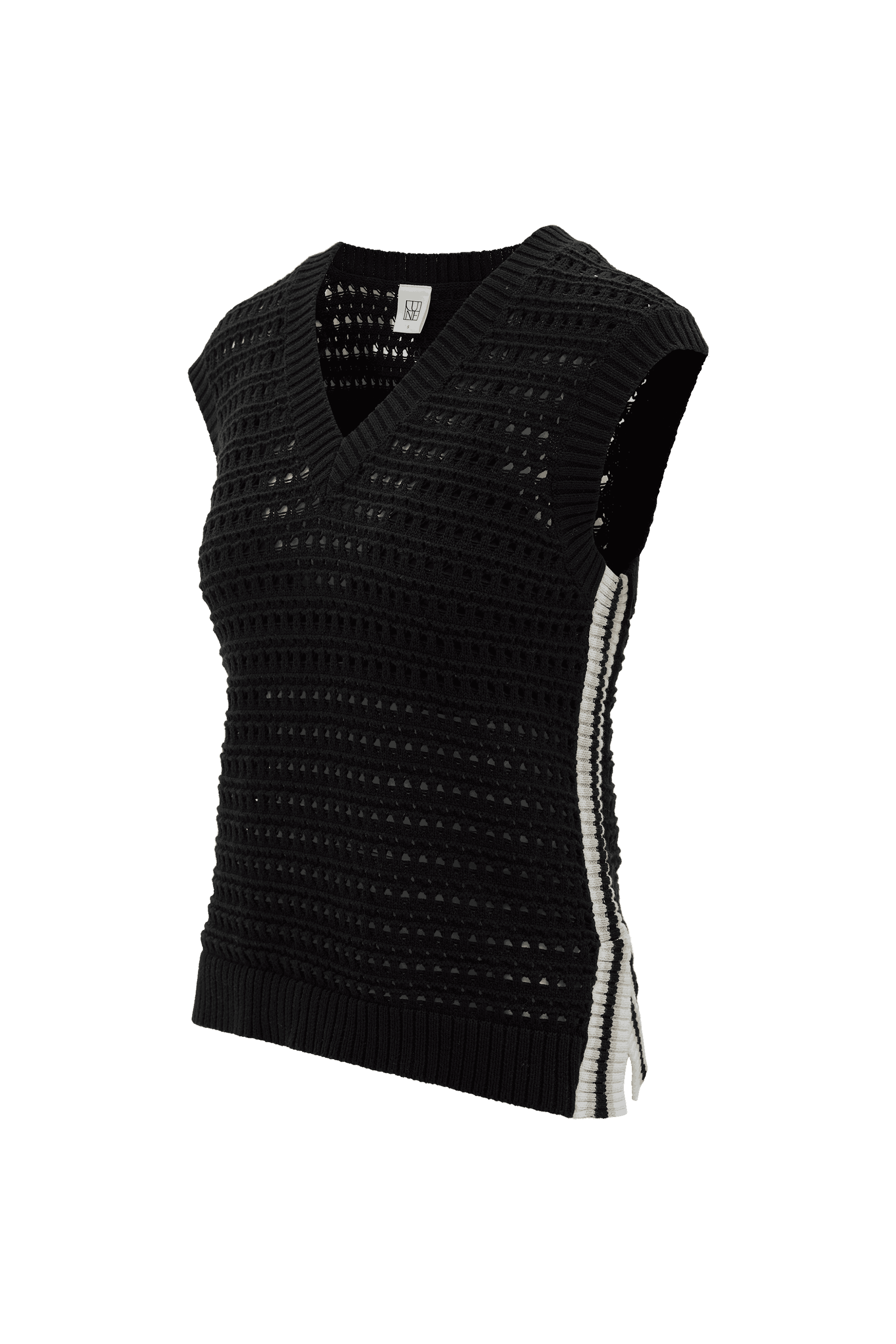 CELESTE v-neck tank - Black