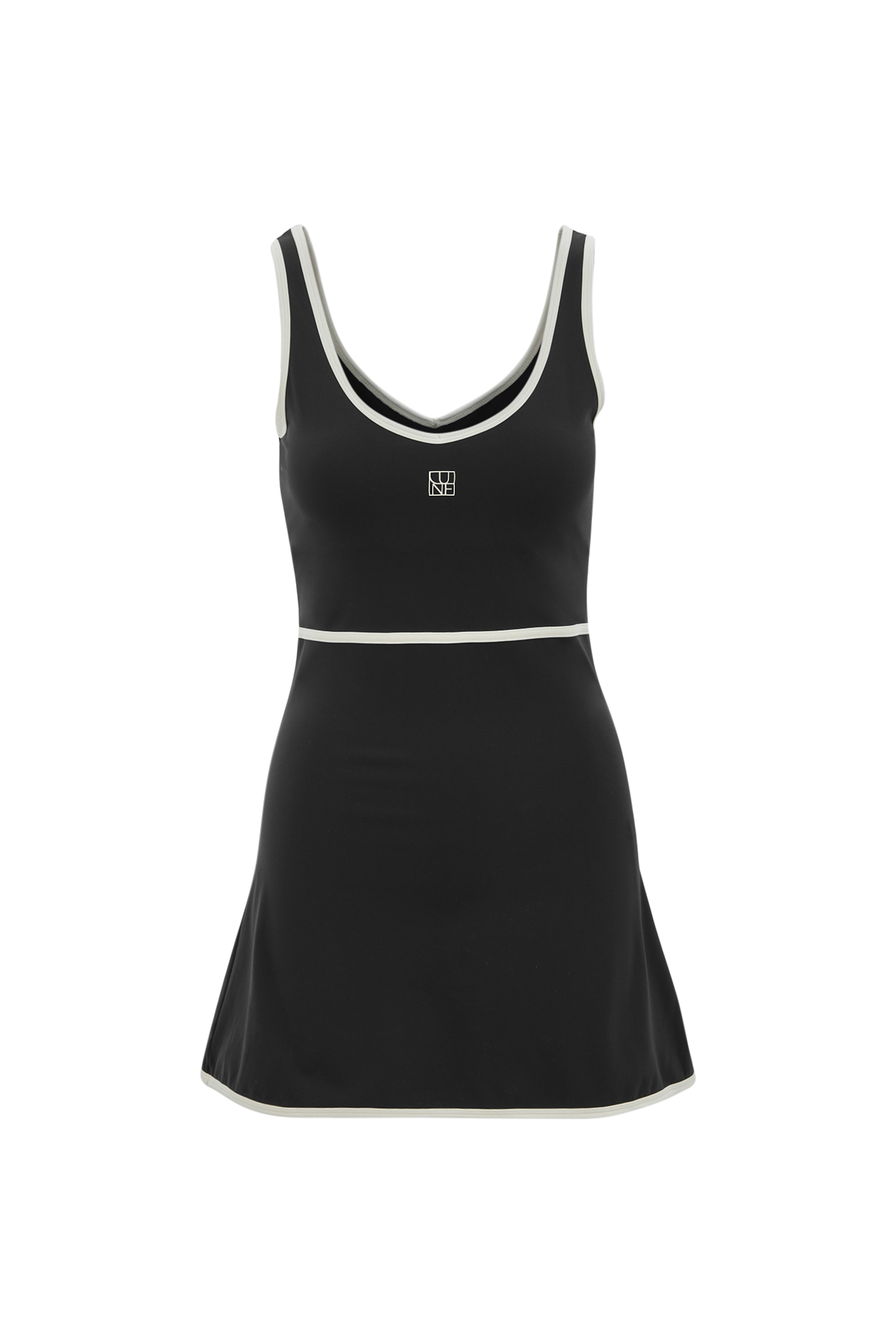 RIVER LIFT V Neck dress - Black