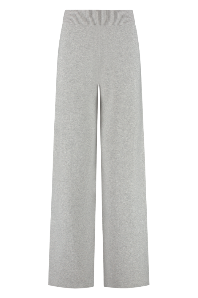 Olly Regular Pants - Grey Melange