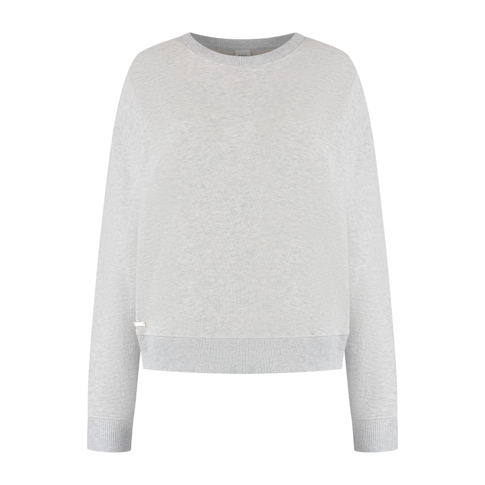 Amelia Crewneck Sweatshirt - Grey Melange