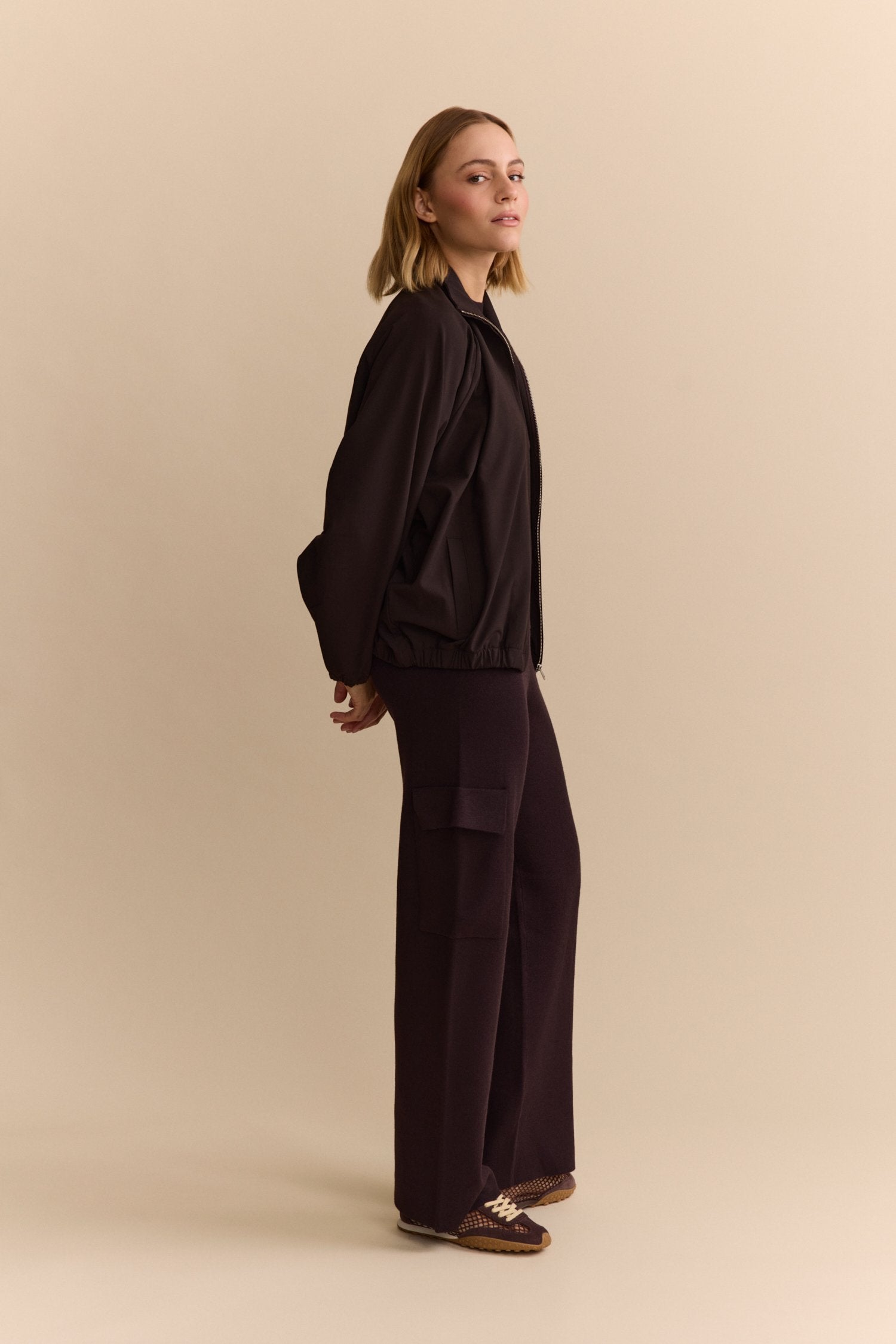 Olly Cargo Pants -  Dark Espresso