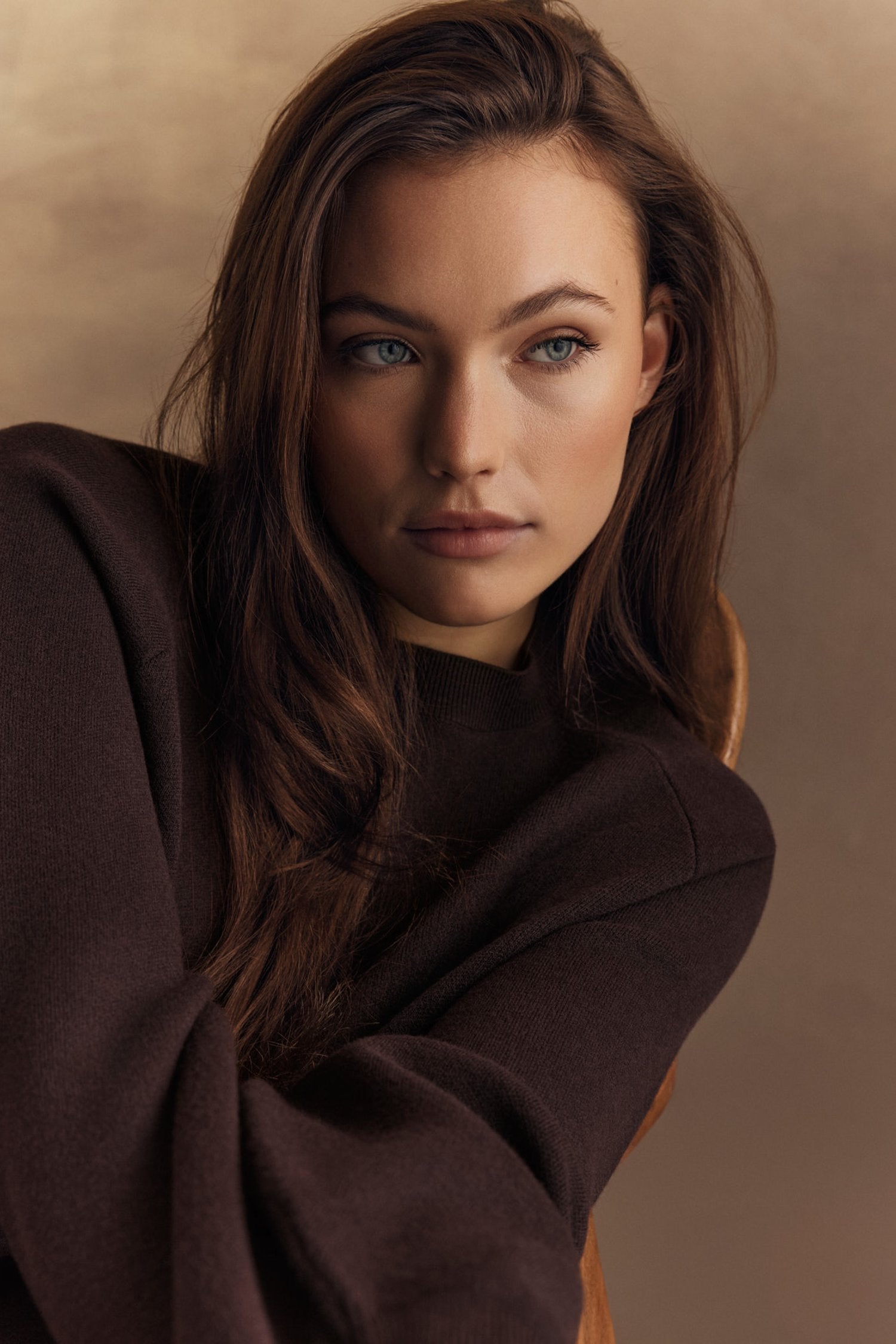 Olly Oversized Sweater -  Dark Espresso
