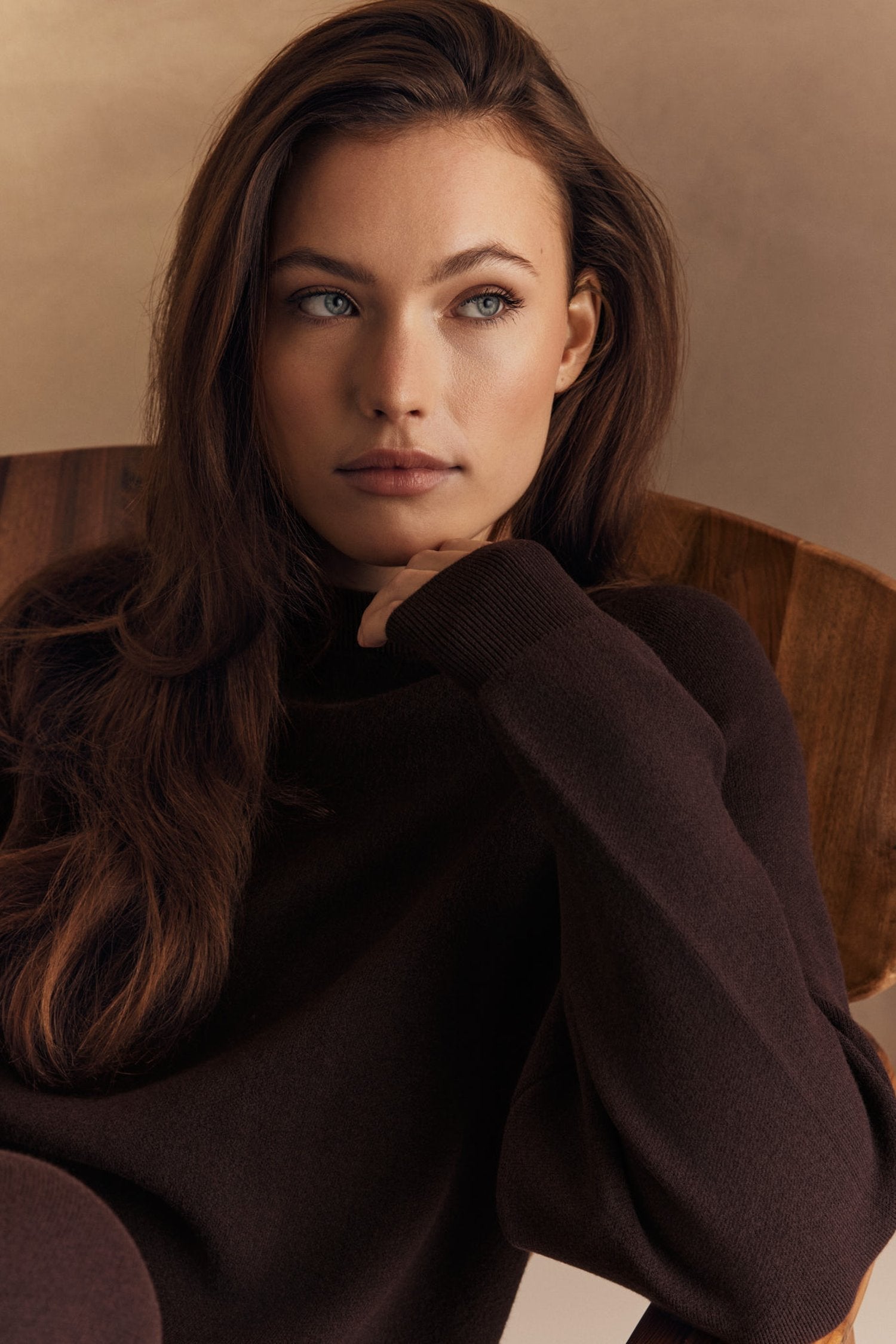 Olly Oversized Sweater -  Dark Espresso
