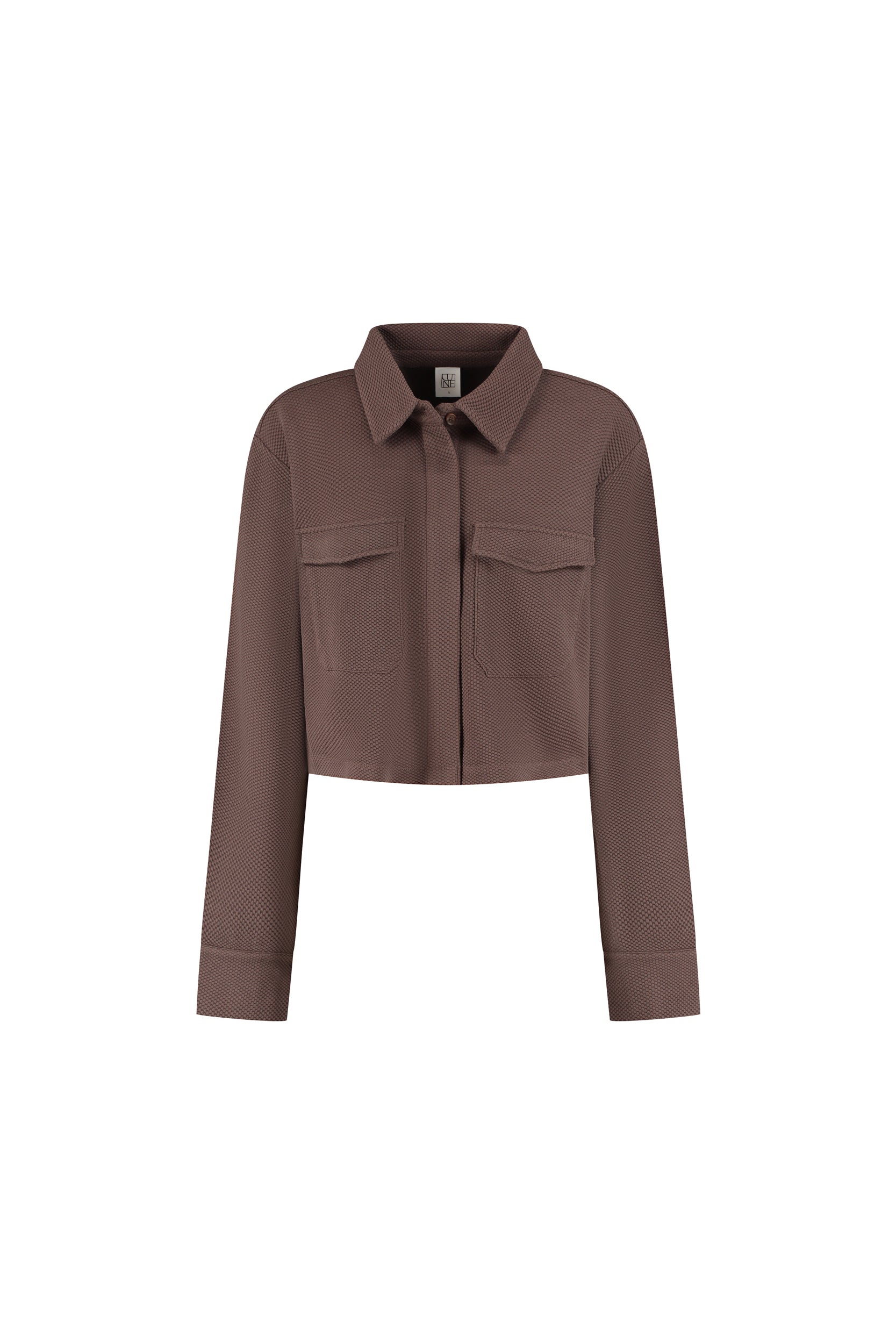 Moon Classic Short Blouse - Chocolate