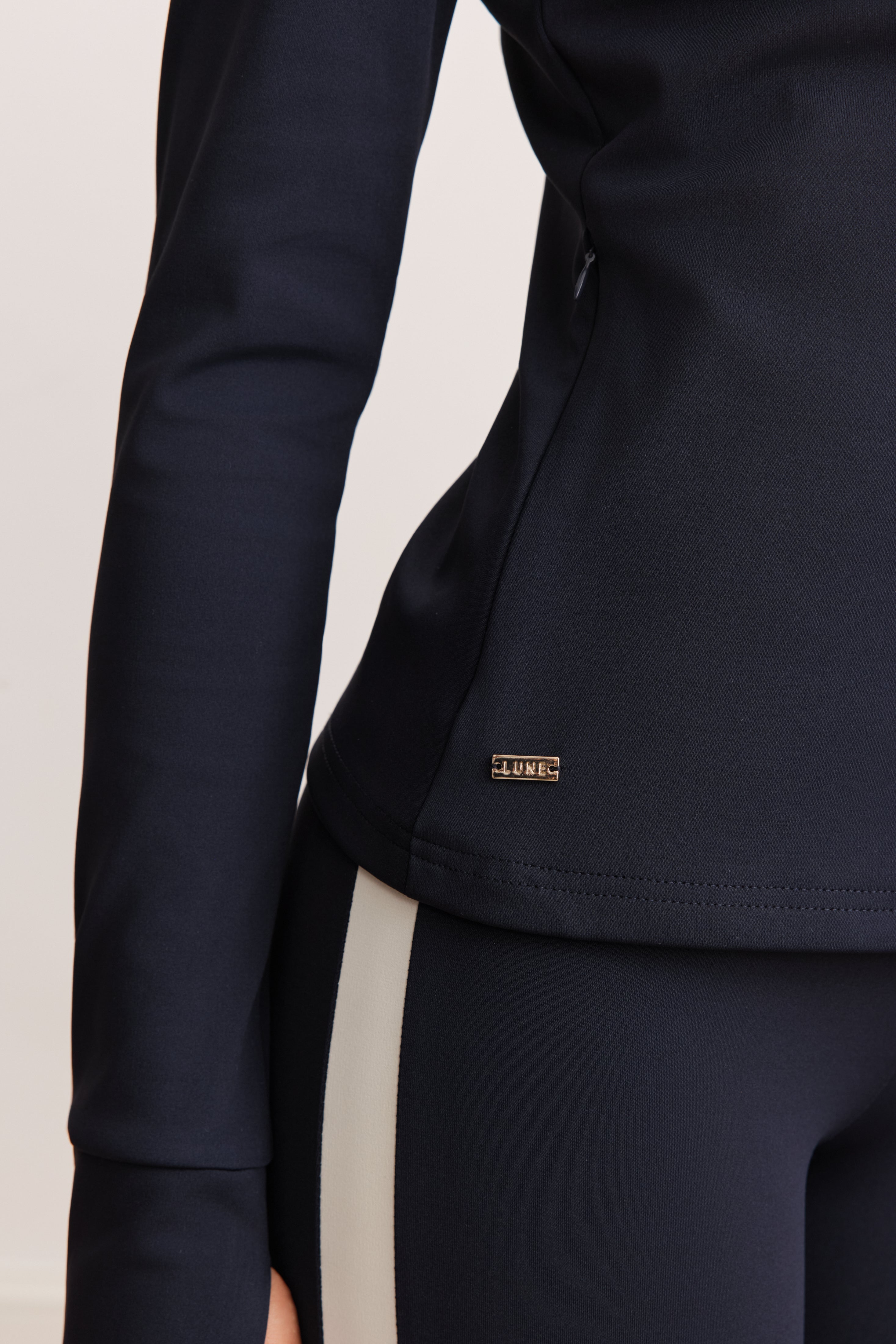 Sienna Shape Slim Jacket - Dark Blue