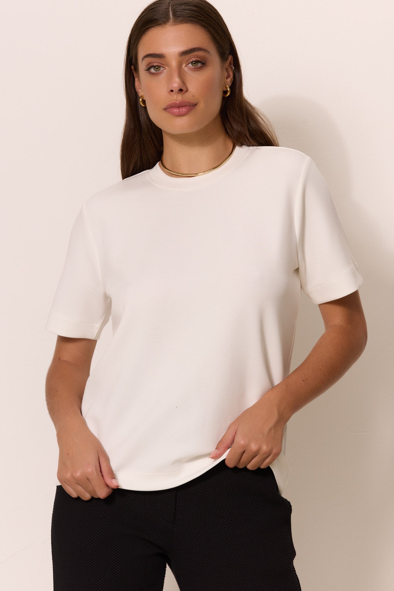 EVA modal blend tee - Marshmellow