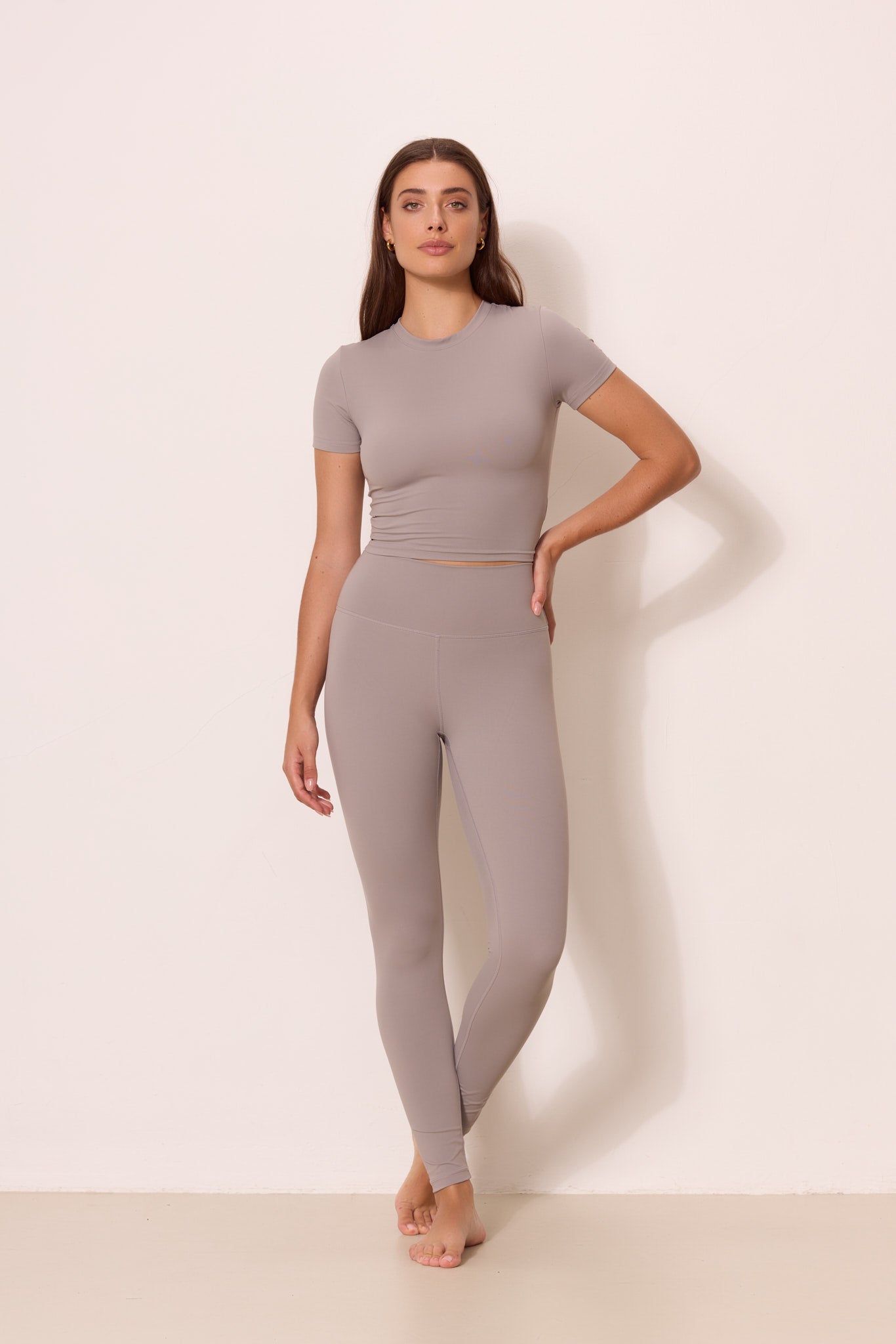 RIVER LIFT high-waisted legging - Cloudburst