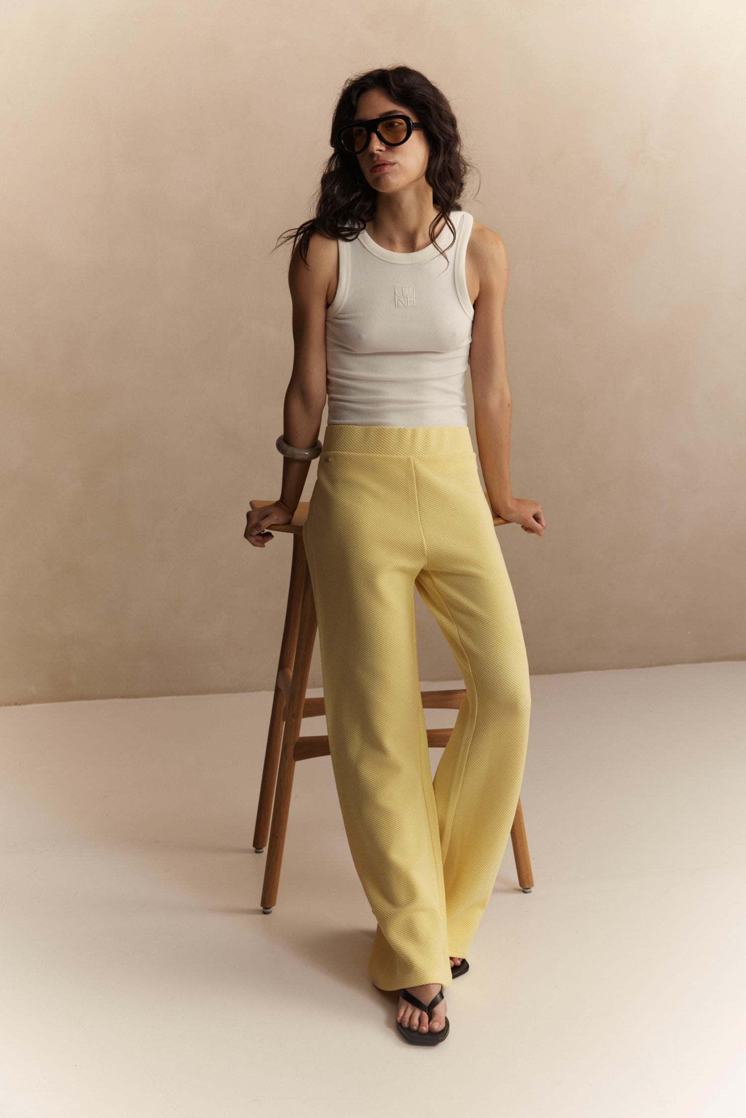 Mila Logo Soft Tanktop - Marshmellow