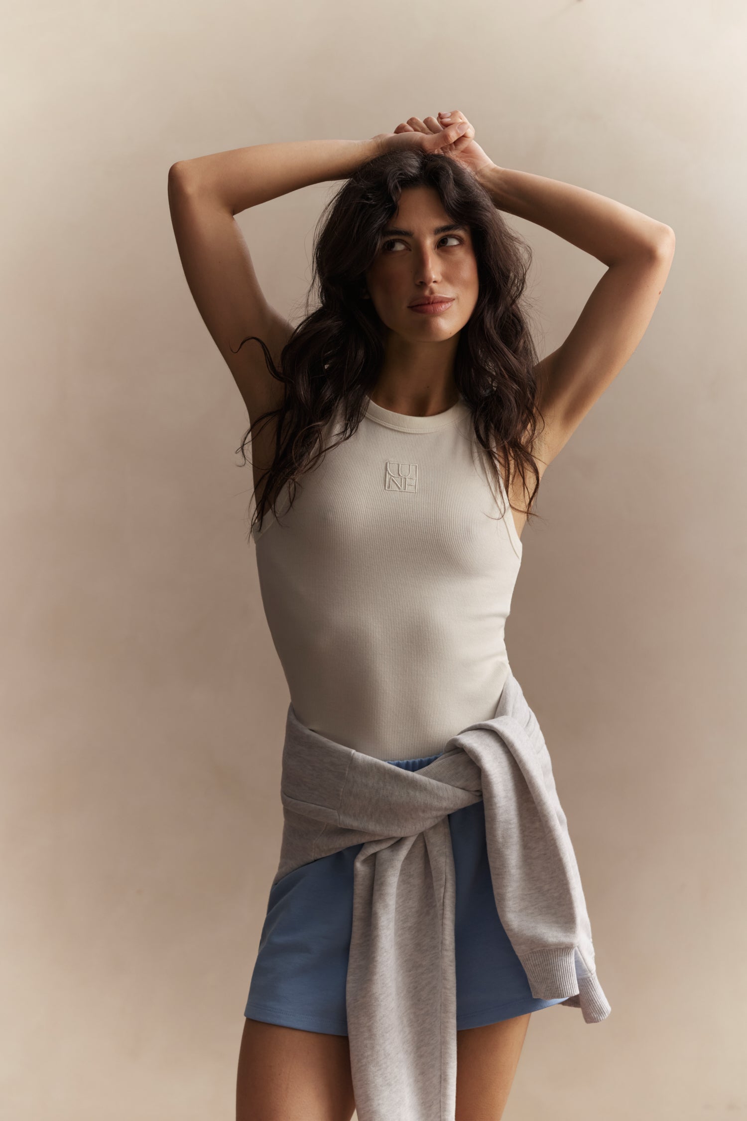 Mila Logo Soft Tanktop - Marshmellow