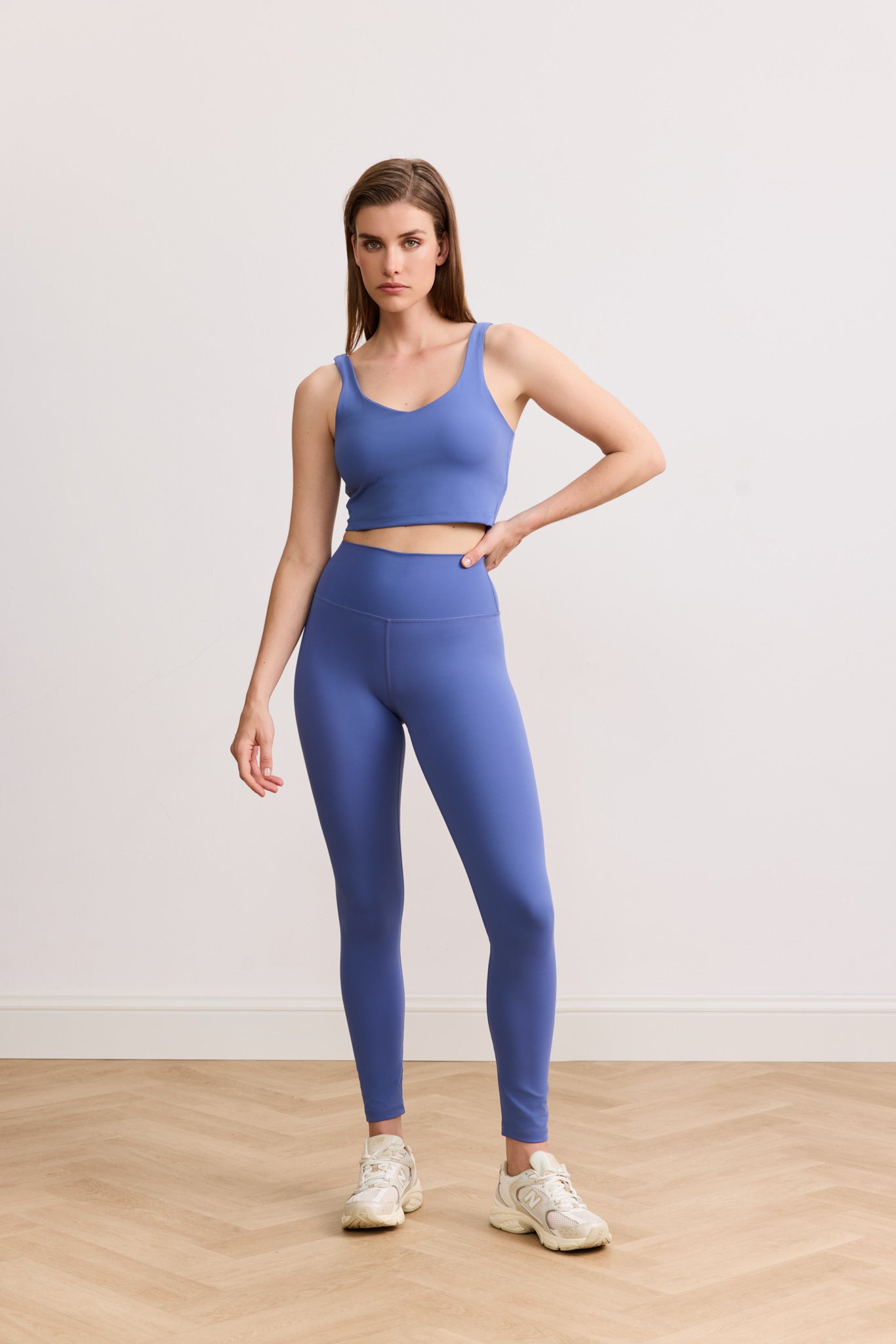 RIVER LIFT high-waisted legging - Steel Blue