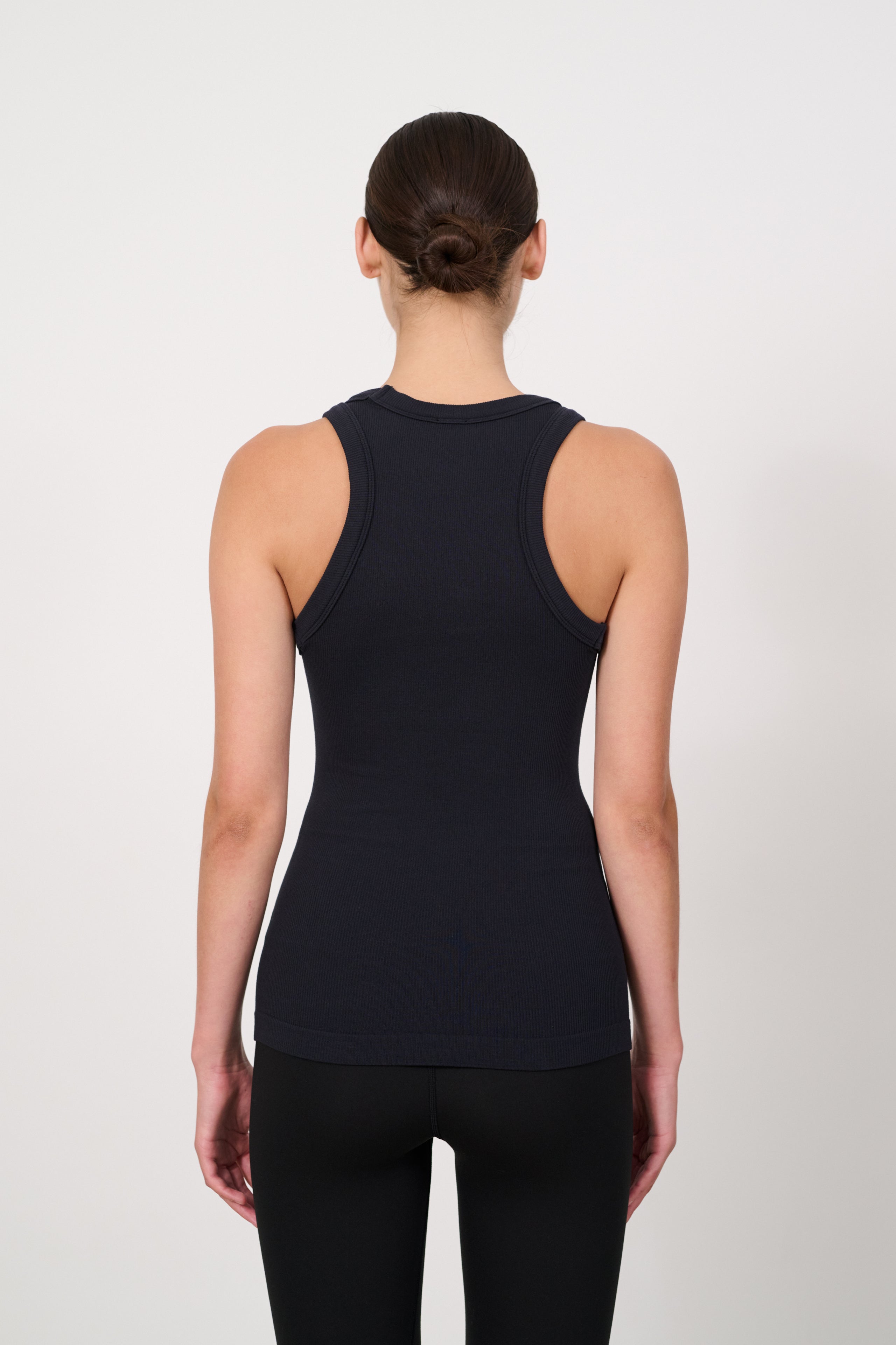 MAIA MicroModal soft rib tank - Black