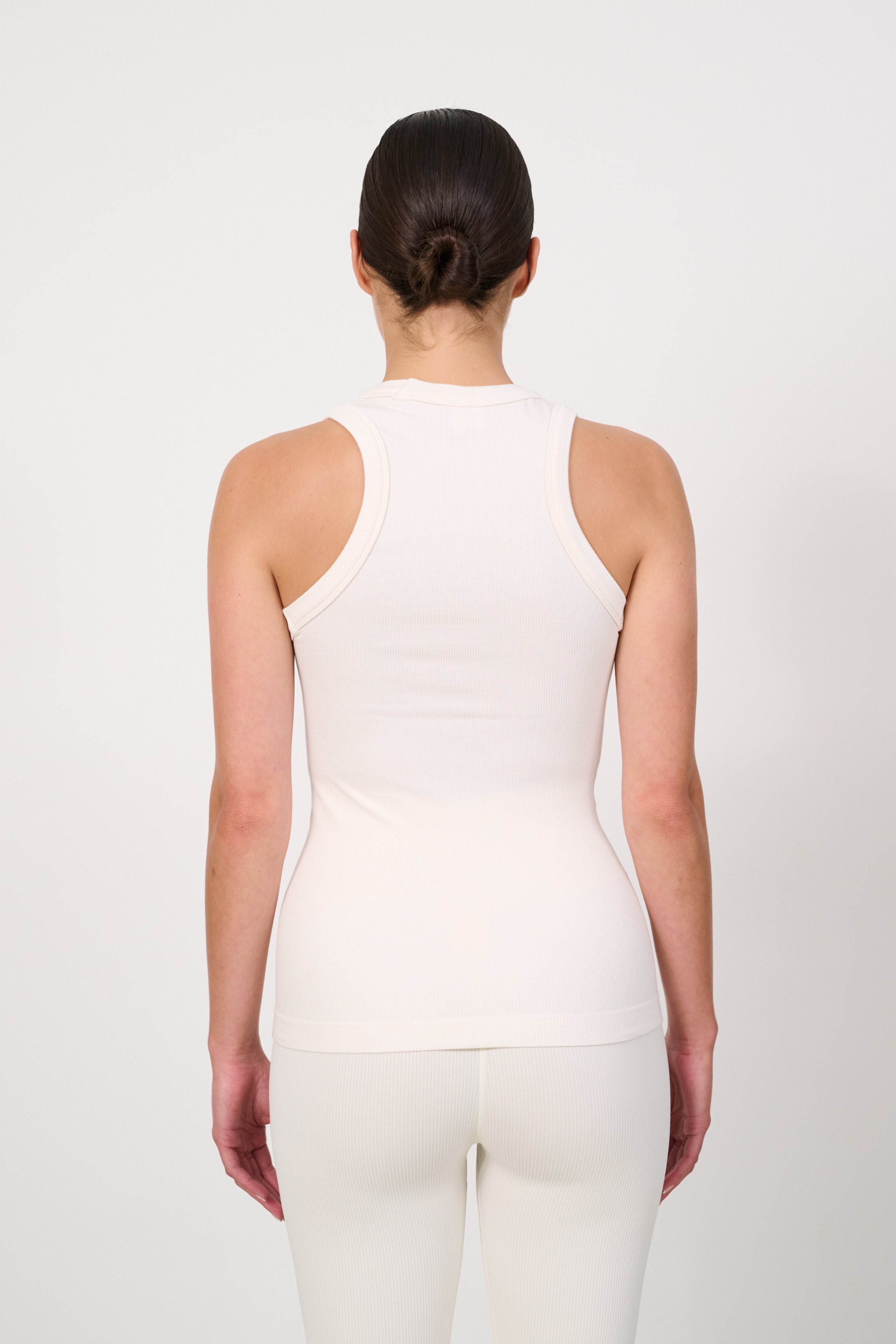 MAIA MicroModal soft rib tank - Off White