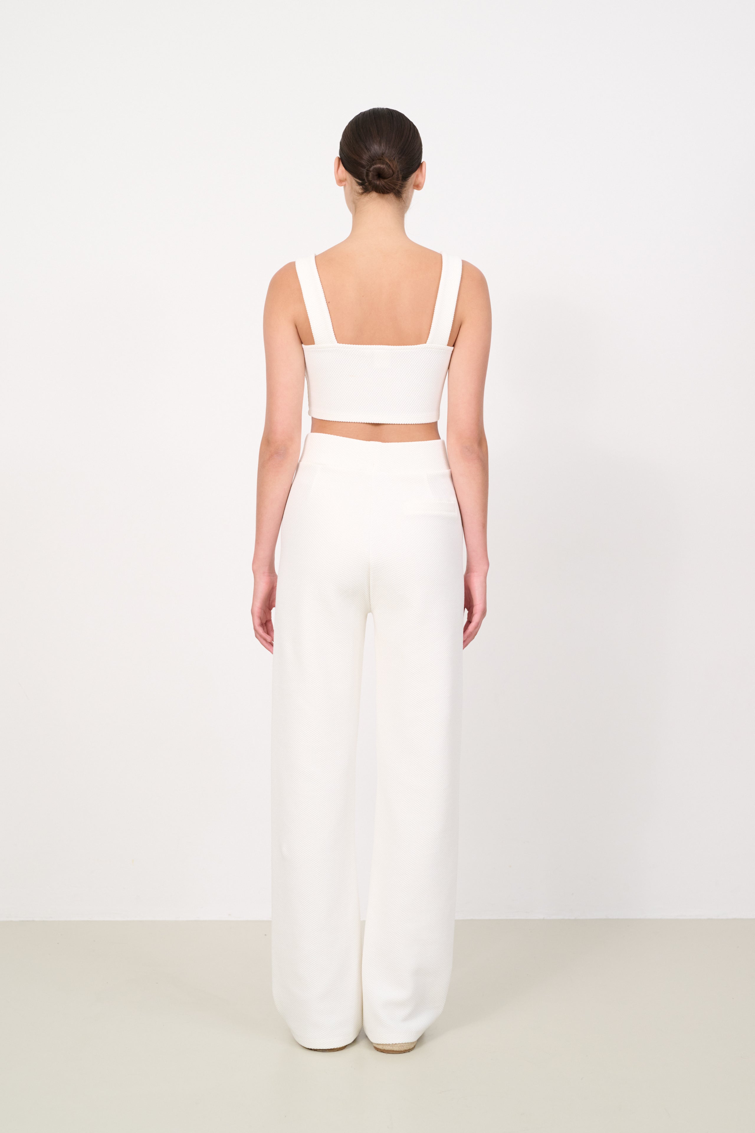 MOON CLASSIC flared pants - Marshmellow