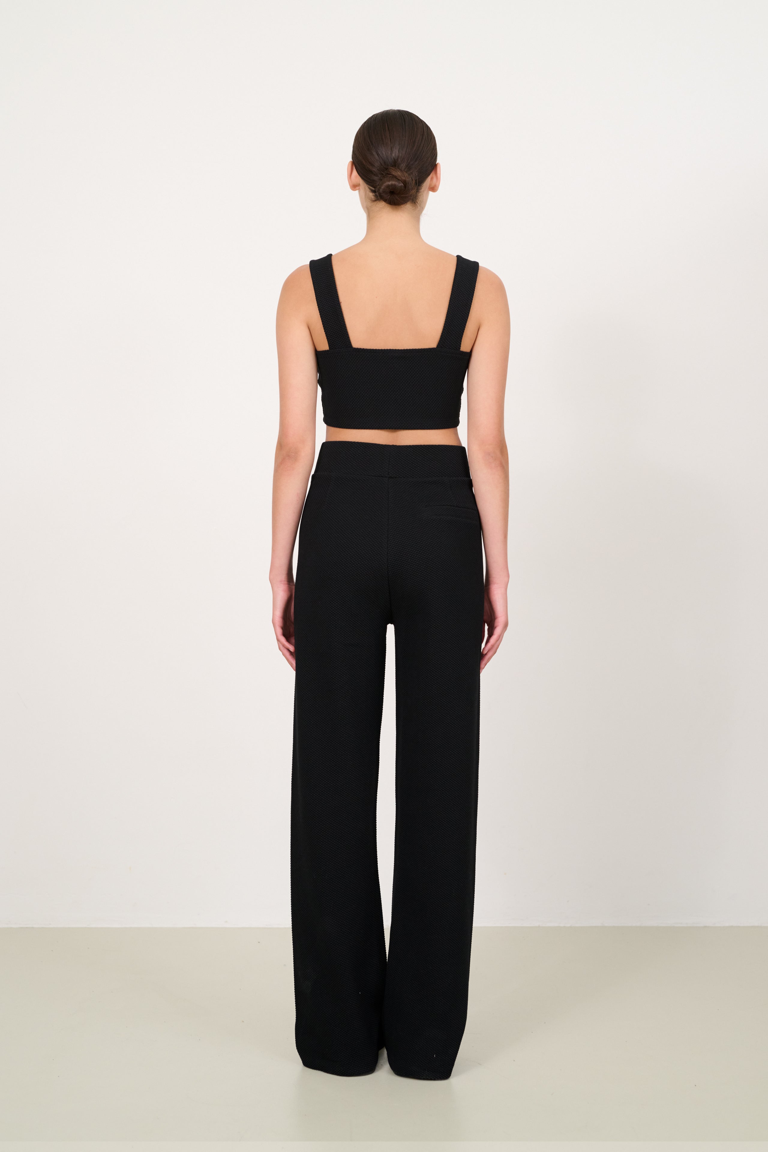 MOON CLASSIC flared pants - Black